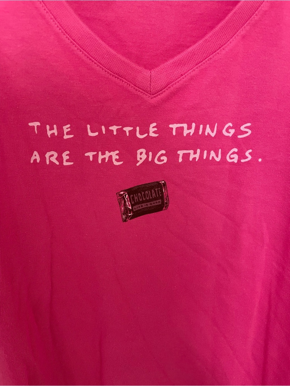 ✨Women’s Life Is Good Vneck Short Sleeve Tee XXL - Picture 3 of 8